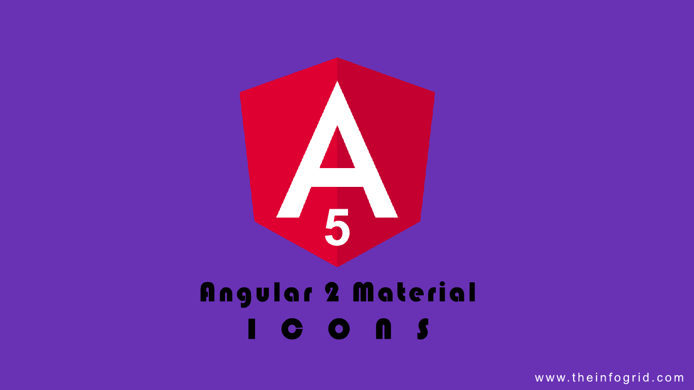 Download Angular Material Icons Components With Angular 5