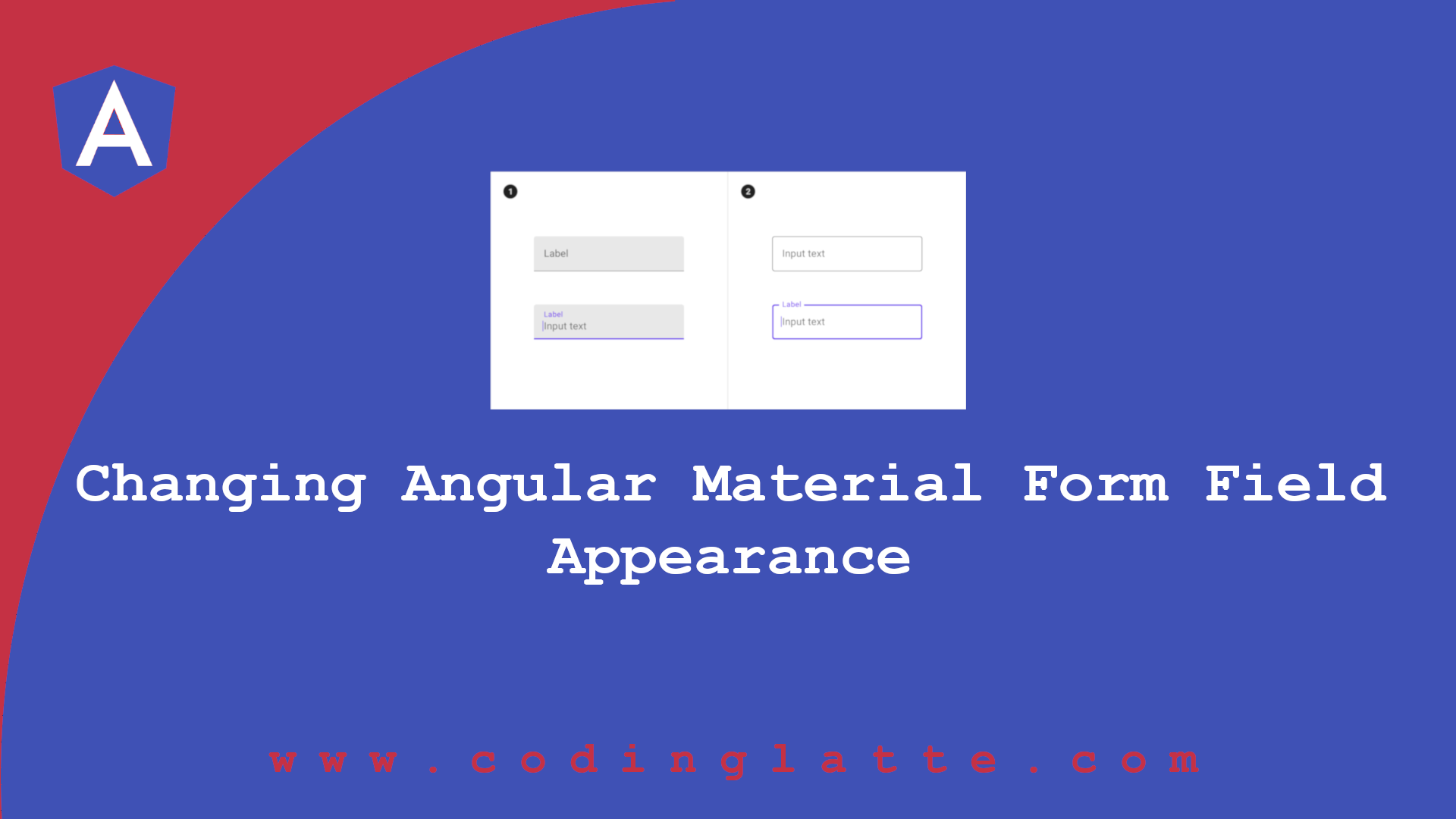 Changing Angular Material Form Field Appearance